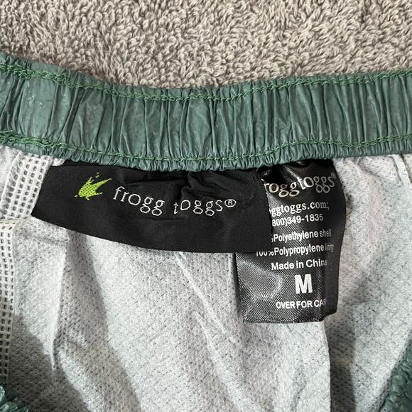 Froggs Toggs Ultra-Lite2 Waterproof Rain Suit Mens Medium Green 2-Piece Set - Picture 13 of 16